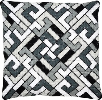 Vervaco - Spansteekkit - 25 x 25cm - Tetris Black/white - PN-0203602