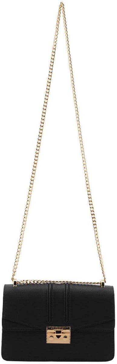 Seidenfelt Roros East-West - Schoudertas 23 cm (black/gold)