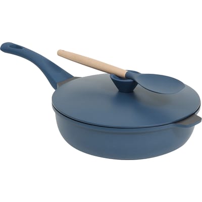Eazy Living Anti-aanbakpan met Stoominzet Ø 28 cm Blauw