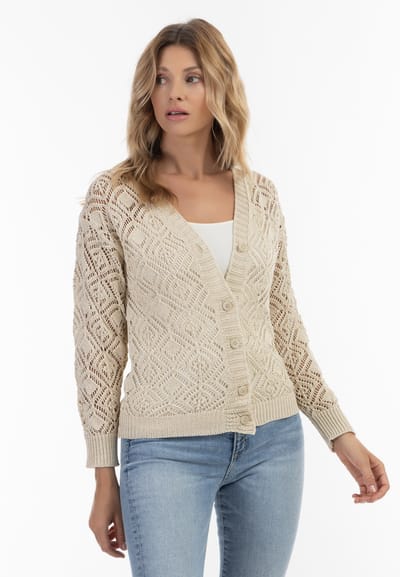 usha Gebreid vest