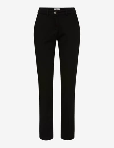 Brax Dames Chino  Style MARON S BLACK, zwart, maat 32