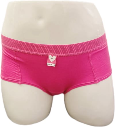 Boobs & Bloomers Anny - meisjes boxershort - maat M - roze - 30330042