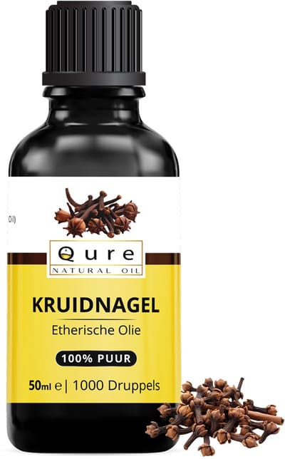 Kruidnagelolie 50ml | 100% Puur & Onbewerkt | Geurolie | Kruidnagel Etherische Olie voor Huid, Haar en Aromatherapie