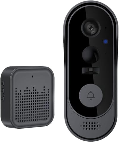 Video Deurbel - Camera Monitor - Huis Beveiligen - Bewegingsdetectie & App - 164 cm - Zwart