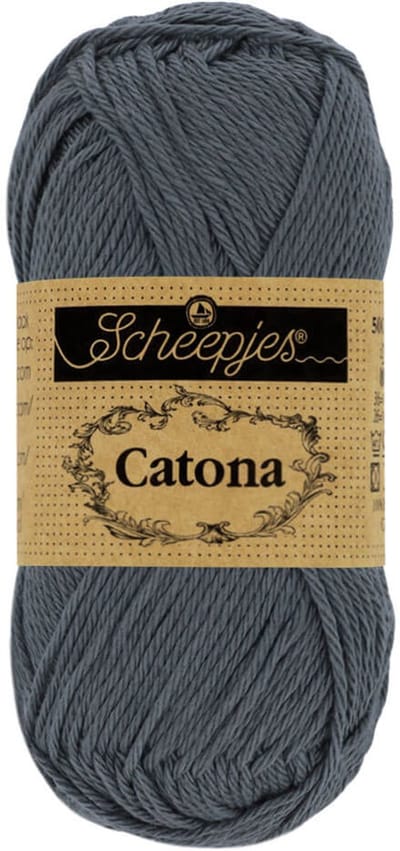 Scheepjes Catona 50 gram - 393 Charcoal