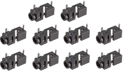 Allecto - 3-Pins Aansluiting Hoofdtelefoon - Ideaal voor Audio Apparaten - 2,5 mm - Vervangingsconnector - Geschikt voor Smartphone en Media Speler..