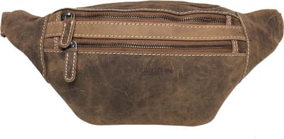 Heuptas Heuptasje Fanny Pack Buideltasje Festival Tasje - Buffelleer - Cognac