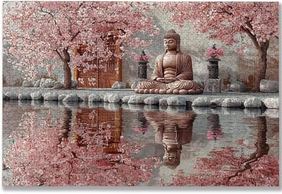 Houten Puzzel - 5000 Stukjes - Ontspanning en Gezelligheid - Met Poster en Opbergdoos - 156 x 105 cm - Meerkleurig