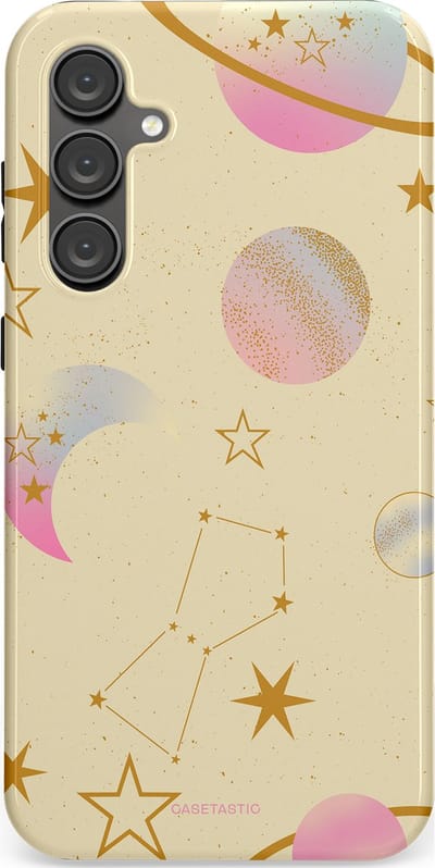 Casetastic Hoesje Geschikt voor Samsung S23 FE - Stijlvolle Beschermende Duo-layer Case - Zomerse nacht