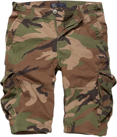 Vintage Industries Terrance short woodland camo