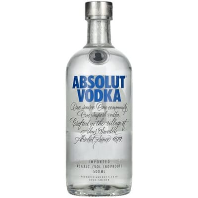 Absolut Wodka Absolut Vodka 40% Vol. 0,5l