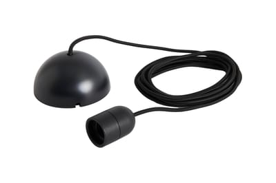 HAY E27-hanglampfitting COMMON, zwart, Ø 4,5 cm