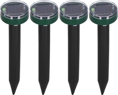 Springos Mollenverjager - Mollenbestrijding -Diervriendelijk - Solar - 4 Stuks