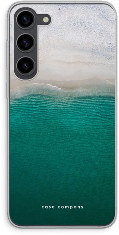 Case Company® - Hoesje geschikt voor Samsung Galaxy S23 Plus hoesje - Stranded - Soft Cover Telefoonhoesje - Bescherming aan alle Kanten en Schermrand
