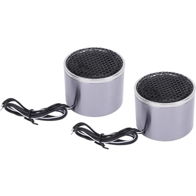 2-Inch Auto Midrange Speaker 220W Piekvermogen Aluminiumlegering Heldere Stereo Deurspeakers voor Voertuigen gray