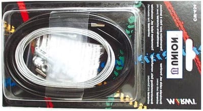 Fiets Remkabel - Remkabel Set - Fiets Onderhoud - Inclusief Buitenhoes - 2250 mm - Zwart Zilver