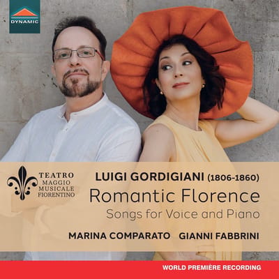 Marina Comparato & Gianni Fabbrini - Gordigiani: Romantic Florence, Songs For Voice And Piano (CD)