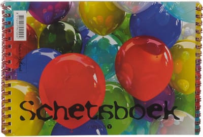 Schetsboek Papyrus ballon A5 120gr 20vel - 1 stuk