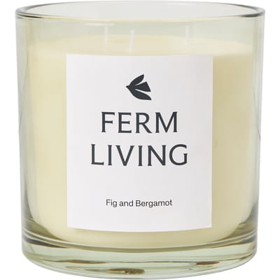 Ferm Living Vitto geurkaars - FermLivingLightCeledon - Hoogte 12 cm