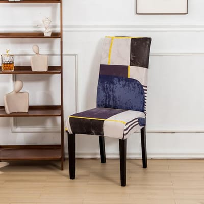 Eetkamerstoelhoes Spandex Elastisch Voor Bruiloft Kantoor Banketstoelen Slipcovers Kamerdecoratie 1 piece