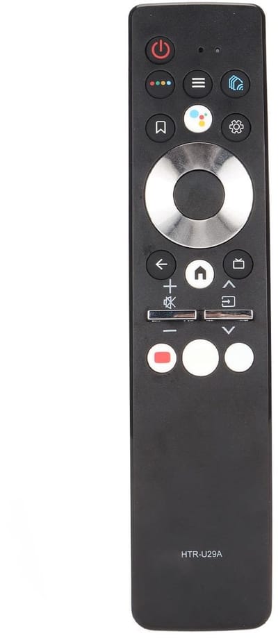 Dailygoody - TV-stemafstandsbediening - Draadloze Afstandsbediening - Ergonomisch Ontwerp - Lichtgewicht - Handig voor LED - Geschikt voor LE65AQ...