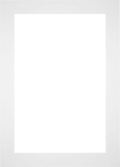 Passe-Partout Fotomaat 20x30 cm - Lijstmaat 32x45 cm - Wit - Museumkarton - Fotolijst niet inbegrepen