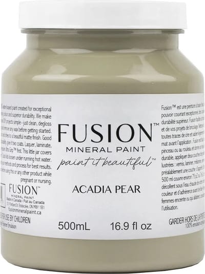 Fusion Mineral Paint - Acryl - Meubelverf - Zacht Groen - Acadia Pear - 500 ml