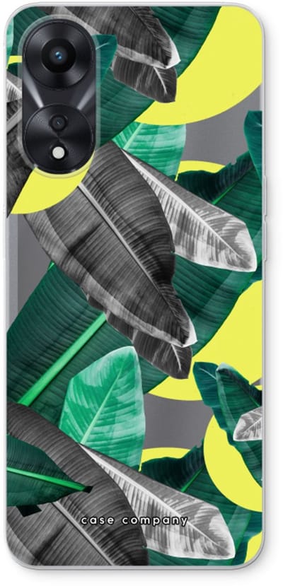 Case Company® - Hoesje geschikt voor Oppo A78 5G hoesje - Fantasie jungle - Soft Cover Telefoonhoesje - Bescherming aan alle Kanten en Schermrand