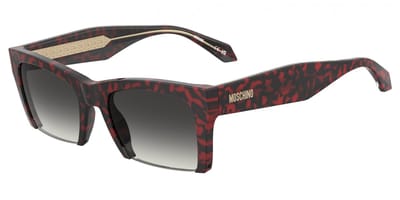 Moschino MOS196/S Red havana 53/21/140 WOMAN Zonnebrillen