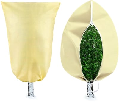 Unyqoos® Herbruikbare plantenbescherming voor winterse omstandigheden, 120 x 180 cm, 2 stuks