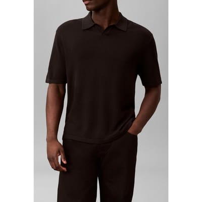 Calvin Klein Ss Linen Blend Johnny Sweater Black Taglia: S | Maglioni a maglia Outlet | Uomo | Bianco