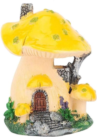 Mushroom Huis Decoratie - Tuinbeeldje Boshuisje - Buiten Decoreren - Hars Materiaal - Niet Gespecificeerd - Niet Gespecificeerd
