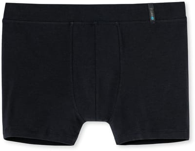 SCHIESSER Long Life Soft boxer (1-pack) - heren short blauwzwart