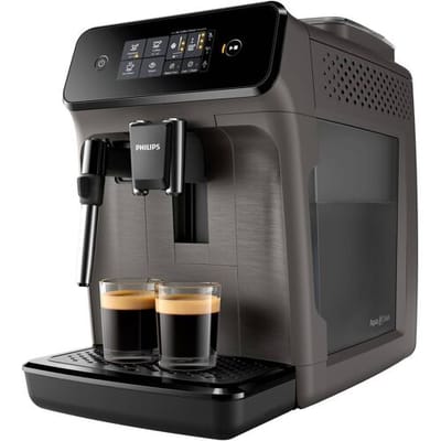 Philips | Espressomachine Serie 1200 | EP1224/00 | Pompdruk 15 bar | Ingebouwde melkschuimer | Volautomatisch | 1500W | Lichtgrijs