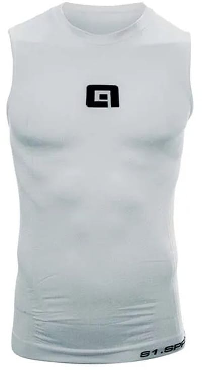 Ale S1 Spring Mouwloos Basislaag Wit L-XL Man