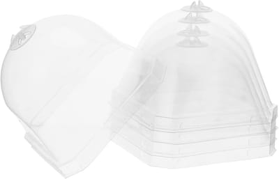Plantenhoezen - Vochtigheidskoepels - Zaailingen Kweken - Verstelbare Ventilatie - 3 Stuks - Transparant