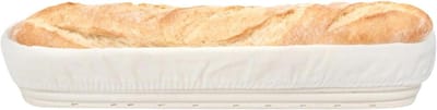 Gistingsmand Rotan - Broodmand Deeg - Brood Bakken - Natuurlijke Vochtregulering - 34 cm Lengte - Natuurlijk