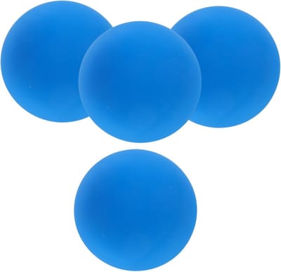 Squash Trainingsballen - Stuiterballen Oefenballen - Coördinatie Training - Hoge Elasticiteit - 6cm Diameter - Blauw