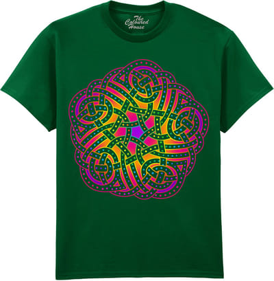 Rainbow Dots The Coloured House T-shirt M