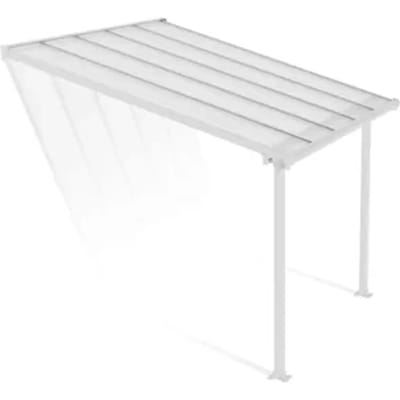Palram | Canopia - Terrasoverkapping Olympia - Helder - Wit - 307x294cm