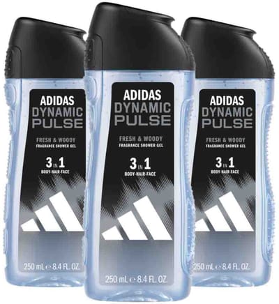 Adidas - Shower Gel Dynamic Pulse - 3 x 250 ml - Voordeelverpakking