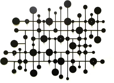 Decorizzly Elzo - Geometrische Wandkapstok - Roestbestendig - Modern Design