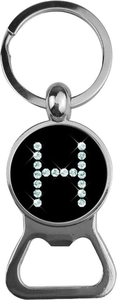 Bieropener Glas - Diamant H