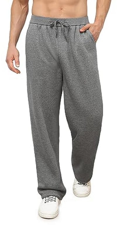 Warme Katoenen Joggingbroek Heren - Fleece Gevoerd en Comfortabel