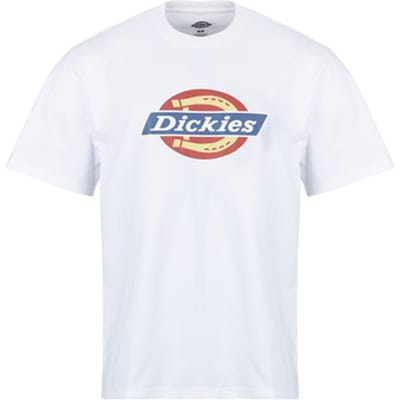 Dickies  T-shirt Korte Mouw DICKIES ICON SS TEE WHITE
