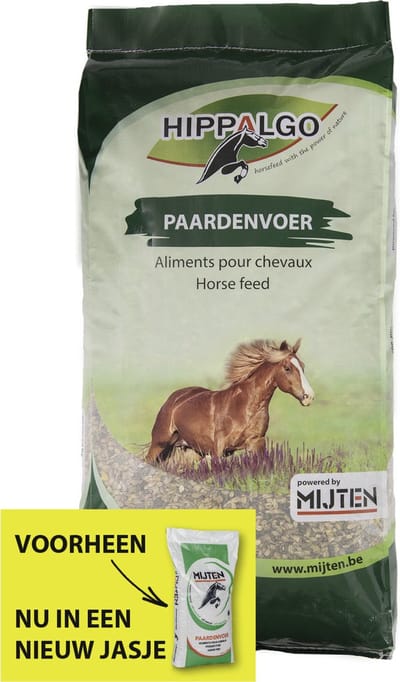 Hippalgo Quattro - Paardenvoer - Sober voer - Weinig suiker - 20kg