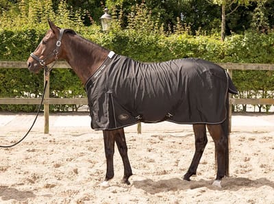 Staldeken voor paarden met fleece voering Harry's Horse Highliner