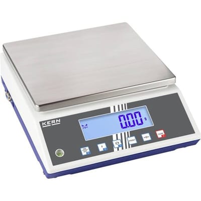 FCB6K5 FCB 6K-5 Tafelweegschaal Weegbereik (max.) 6 kg Resolutie 0.05 g werkt op stekkernetvoeding Grijs, Blauw