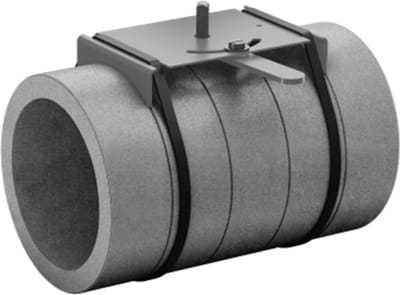 Geïsoleerde regelklep EPS diameter 160mm