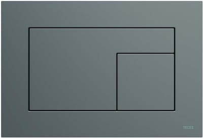 Bedieningsplaat voor WC Inbouwreservoir - Antraciet Mat Soft-Touch met Antivingerprint
